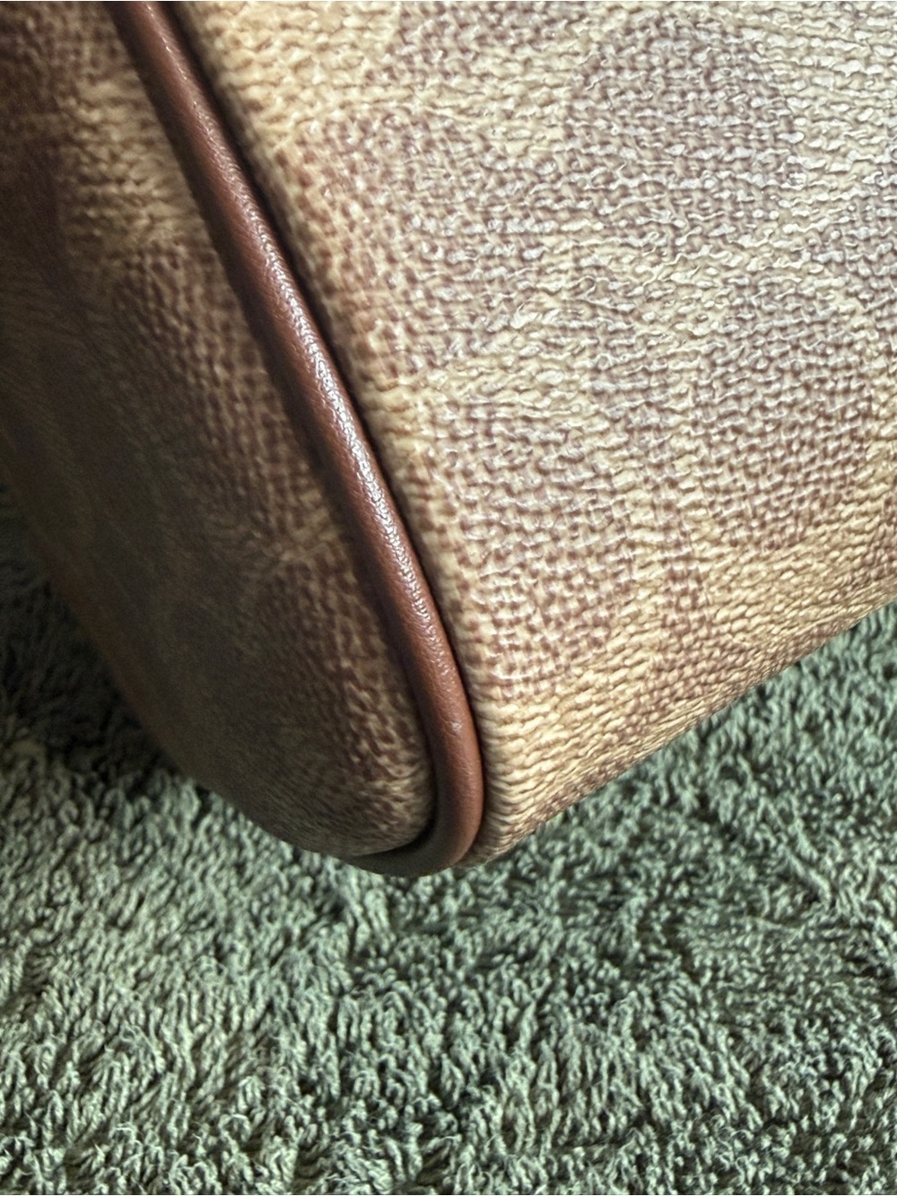 Coach Rowan Satchel in Signature Canvas Brown - Picture 6 of 15
